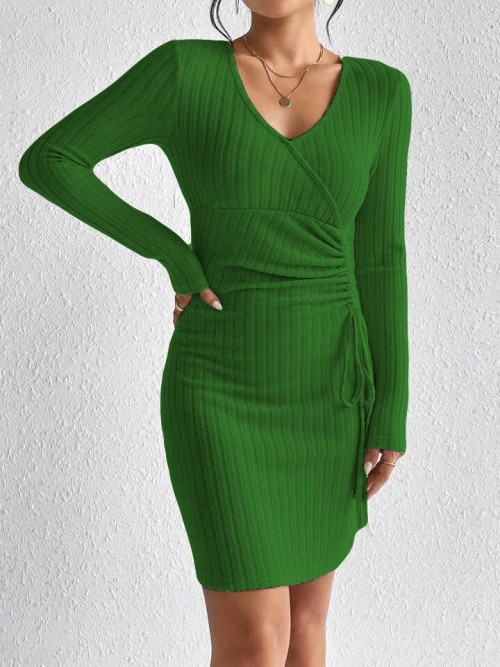 Rochie atractivă pentru femei în verde - 3014